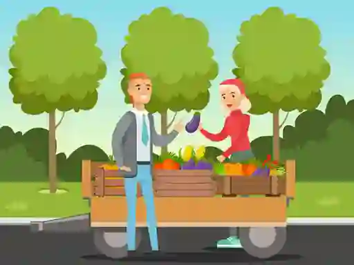 Igra Selling Trucks Match 3 spletu
