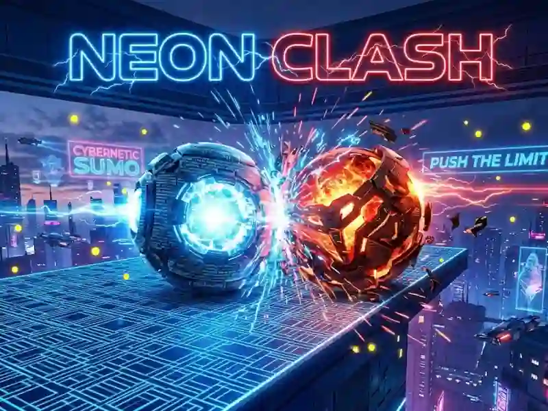 Igra Neon Clash spletu