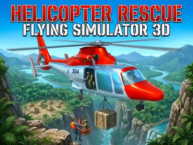 Igra Helicopter Rescue Flying Simulator 3d spletu