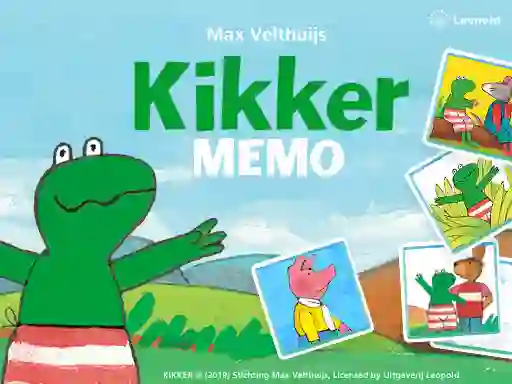 Igra Kikker Memo spletu