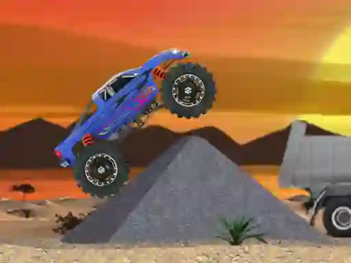 Igra 4x4 Monster spletu