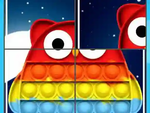 Igra Owl Pop It Rotate spletu