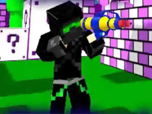 Igra Paintball Gun Pixel 3D spletu