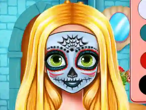 Igra Sister's Halloween Face Paint spletu