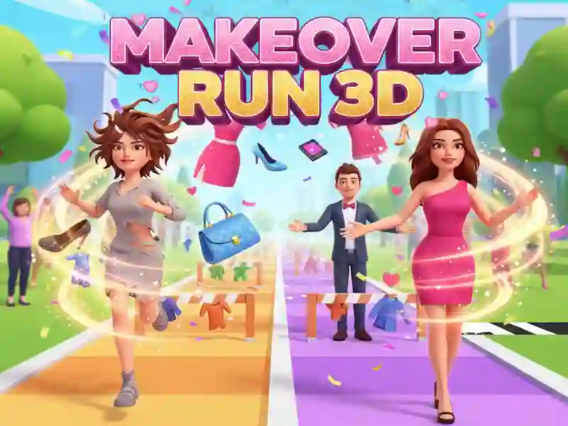 Igra Makeover Run 3D spletu