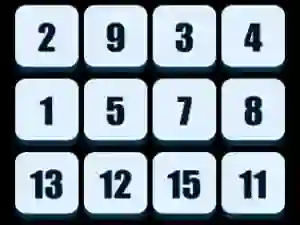 Igra Numbers Sliding Puzzle spletu