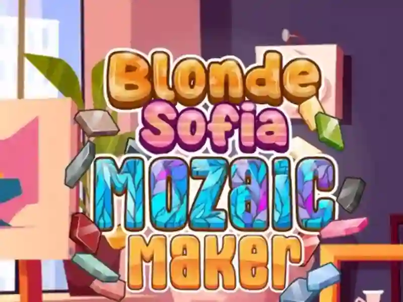 Igra Blonde Sofia: Mozaic Maker spletu