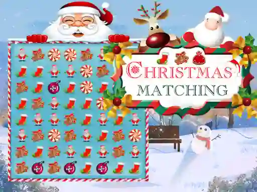 Igra Christmas Matching spletu