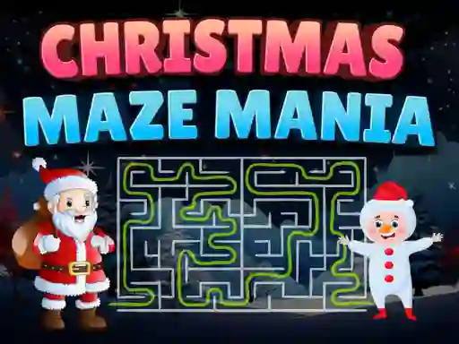 Igra Christmas Maze Mania spletu