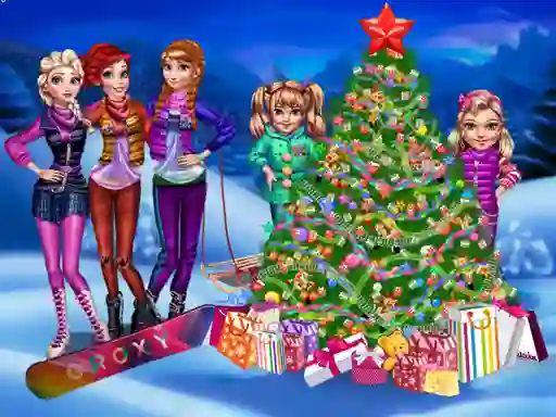 Igra Princess Christmas Night spletu