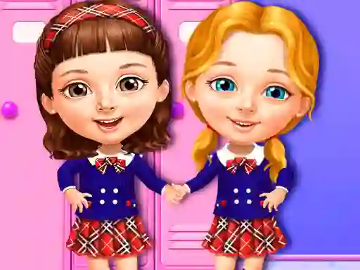 Igra Sweet Baby Girl Cleanup Messy School spletu