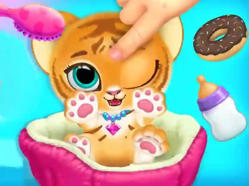 Igra Baby Tiger Care spletu