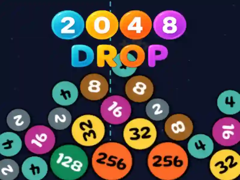 Igra 2048 Drop spletu