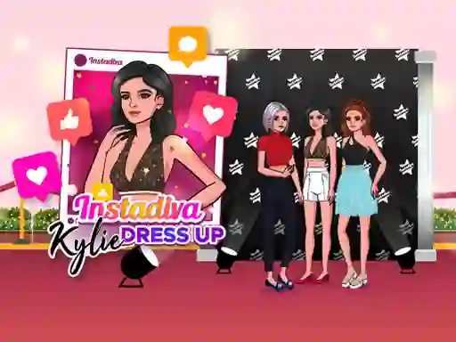 Igra Instadiva Kylie Dress Up spletu