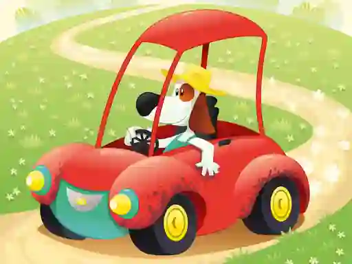 Igra Funny Animal Ride Difference spletu