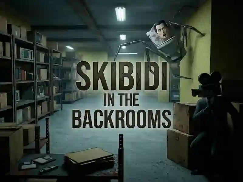 Igra Skibidi In The Backrooms spletu