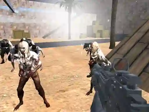 Igra Combat Strike Zombie Survival Multiplayer spletu
