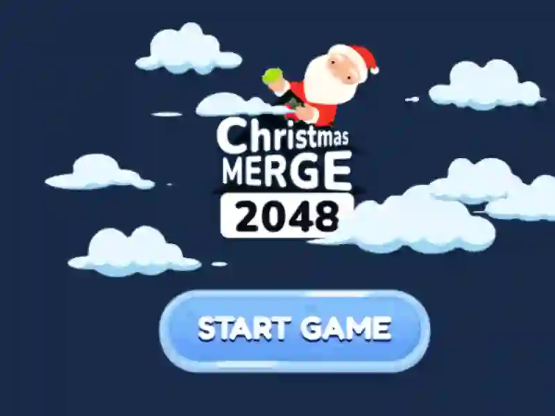 Igra Christmas Merge 2048 spletu