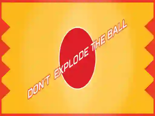 Igra Don't Explode The Ball spletu