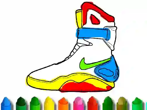 Igra Back To School: Shoe Coloring spletu