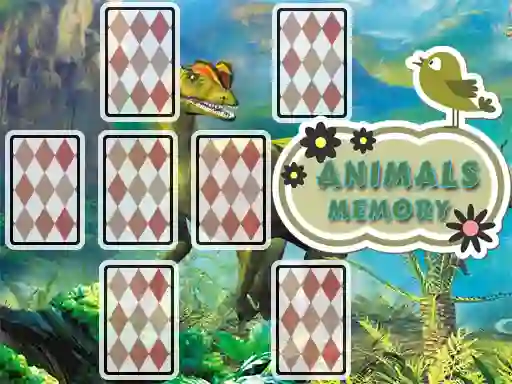 Igra Animals Cards Memory spletu