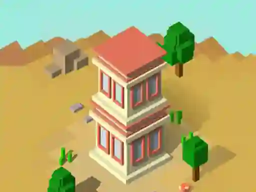 Igra Tower Cubes spletu