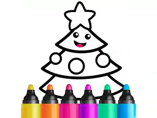 Igra Drawing Christmas For Kids spletu