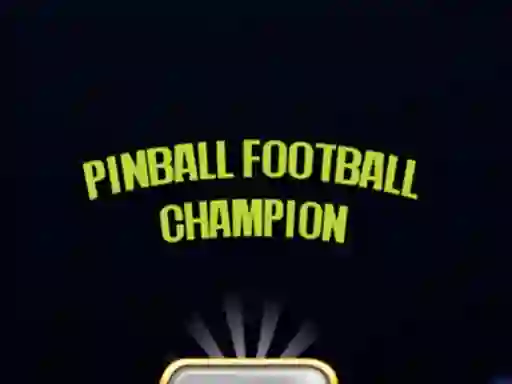 Igra Pinball Football Champion spletu