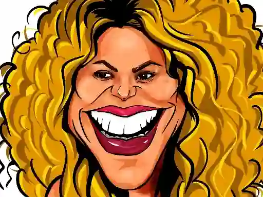 Igra Shakira Funny Face spletu