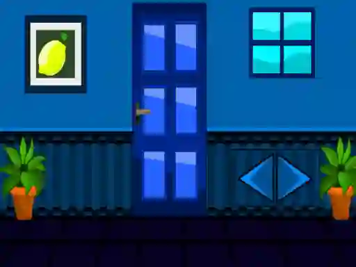 Igra Blue House Escape spletu