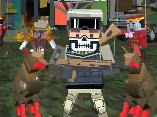 Igra MultiGun Arena 3D Zombie Survival spletu