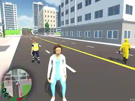 Igra Virus Simulator spletu