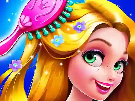 Igra Long Hair Princess Hair Salon spletu
