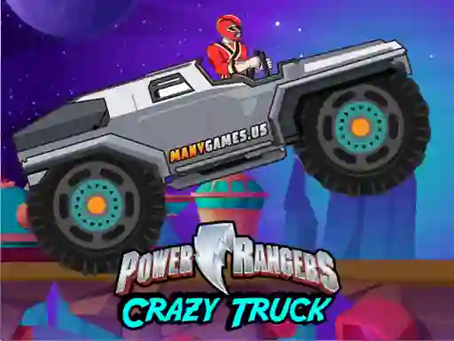 Igra Power Rangers Crazy Truck spletu