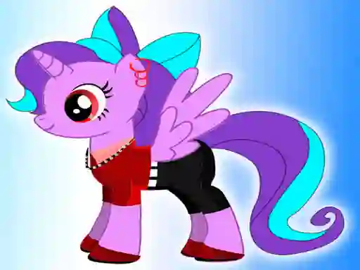 Igra Fancy Pony Dressup spletu
