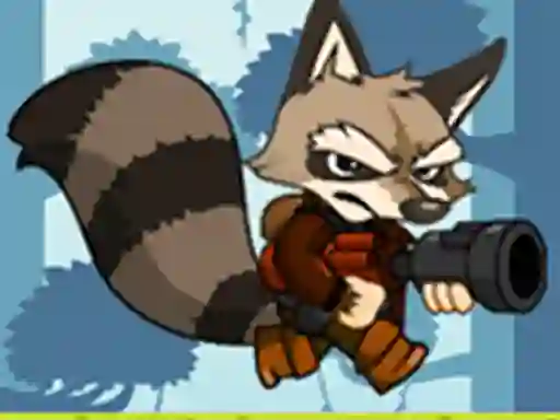 Igra Raccoon adventure game spletu