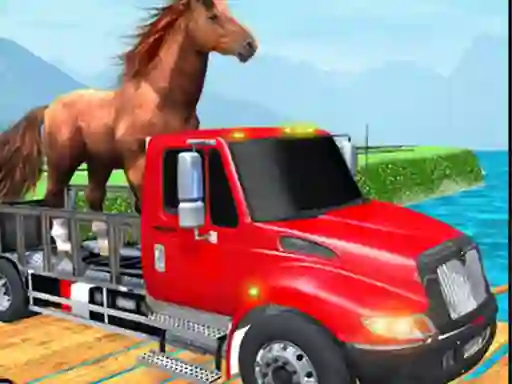 Igra Animal Transport Truck spletu
