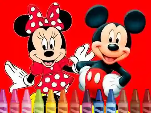 Igra Mickey Mouse Coloring spletu