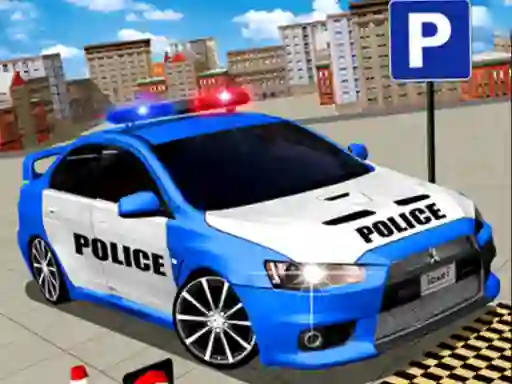 Igra Modern Police Car Parking 3D spletu