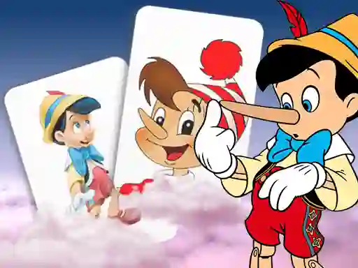 Igra Pinocchio Memory card Match spletu