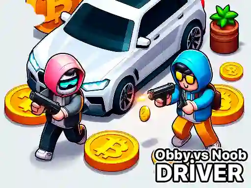 Igra Obby vs Noob Driver spletu