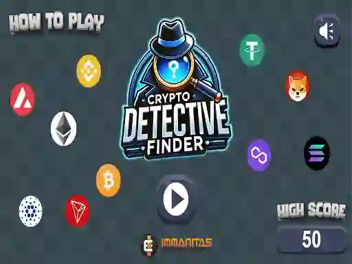 Igra Crypto Detective Finder spletu