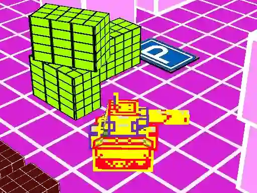 Igra Little Yellow Tank Adventure spletu