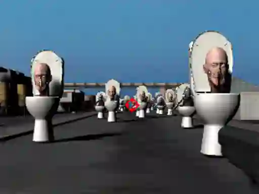 Igra Hunt Skibidi Toilet spletu