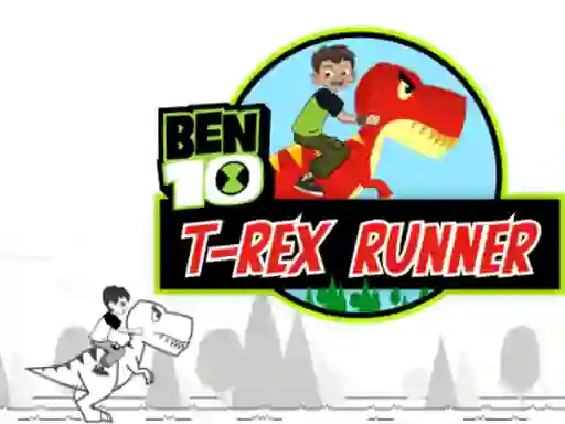 Igra Ben 10 T-Rex Runner spletu