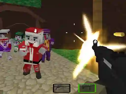 Igra PGA6 Combat Pixel Vehicle Zombies spletu