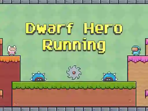 Igra Dwarf Hero Running spletu