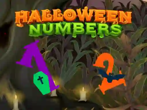 Igra Halloween Numbers spletu