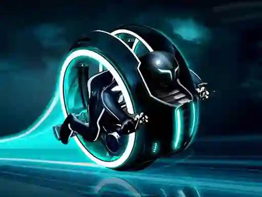 Igra Cyber Tron biker spletu
