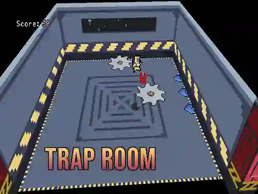 Igra Trap Room spletu